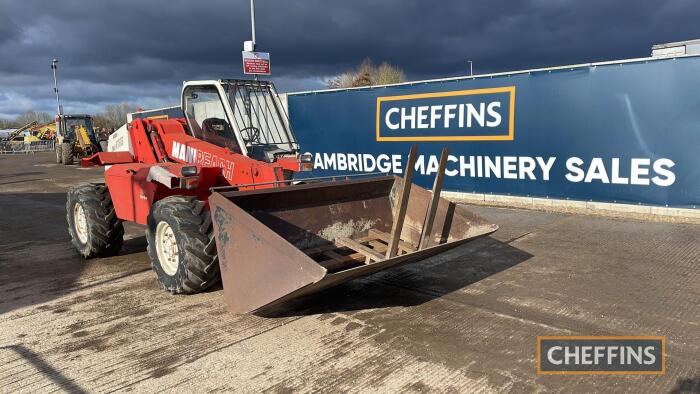 Manitou MLT 626T Telehandler c/w tines, bucket, PUH Reg. No. J707 LDO Ser. No. 89124