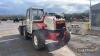 Manitou MLT 626T Telehandler c/w tines, bucket, PUH Reg. No. J707 LDO Ser. No. 89124 - 8