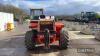 Manitou MLT 626T Telehandler c/w tines, bucket, PUH Reg. No. J707 LDO Ser. No. 89124 - 9