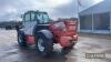 Manitou 18m Telehandler c/w jack legs, side shift, forks Ser. No. 258584 - 8