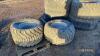 2no. 520/50-17 Tyres 8 Stud Centre UNRESERVED LOT - 3