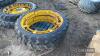 Pr. of 8.3x44 Rowcrop Rims & Tyres no Pr. of 8.3x44 Rowcrop Rims & Tyres 
<br/>no centres 
<br/>UNRESERVED LOT - 3