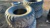 4no. 520/60x22.5 Tyres UNRESERVED LOT - 5