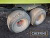 2018 Claas Quadrant 2100 tandem axle baler fitted with autolube on Trelleborg 520/50-17 wheels and tyres Serial No. 74300143B Bale count: 35,694 - 14