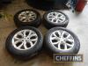 4no. Pirelli Scorpion Verde 255/60R19 wheels and tyres to fit Land Rover Discovery 5, unused