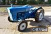 1967 FORD 2000 Pre-Force 3cylinder diesel TRACTOR Fitted with underslung exhaust, rear linkage and drawbar on 12.4/11-28 rear and 6.00-16 front wheels and tyres. Purchased in November 2016. V5C shows 3 former keepers, the last having owned the tractor fo - 2