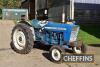 1969 FORD 4000 3cylinder diesel TRACTOR Fitted with Select-O-Speed, 4no. FoMoCo slab weights, rear linkage and drawbar on Goodyear 12.4R36 rear and 6.00-16 front wheels and tyres. Offered for sale with V5C, operators handbook and sales leaflets Reg. No. - 3