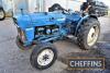 1966 FORD 2000 Dexta Pre-Force 3cylinder petrol TRACTOR Fitted with rear linkage and drawbar on 12.4/11-28 rear and 6.00-16 front wheels and tyres. Not runnning at the time of catalogue. Offered for sale with V5C Reg. No. HTL 112D Serial No. B034182 - 2