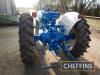 FORD 5000 Super Major Pre-Force 4cylinder diesel TRACTOR Fitted with Select-O-Speed, front weight carrier, rear linkage and drawbar on Firestone 13.6R38 rear and 7.50-16 front wheels and tyres Serial No. RD.074545.J45 PLEASE NOTE; There are no V5 or an - 4