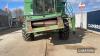 John Deere 2058 Hillmaster Combine c/w 818 header, chopper, lateral tilt P Reg - 3