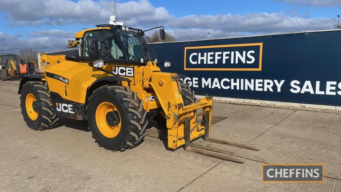 2020 JCB 536-95 Agri Plus Telehandler c/w trailer brakes, 144hp, PUH, load movement indicator Hours: approx 2900 Ser. No. JCB5XN4HAL2866509