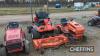 Kubota F3680 Ride on Mower c/w registration documents and paperwork in office Reg. No. LK08 GUD Ser. No. 30056