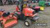 Kubota F3680 Ride on Mower c/w registration documents and paperwork in office Reg. No. LK08 GUD Ser. No. 30056 - 4