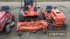 Kubota F3680 Ride on Mower c/w registration documents and paperwork in office Reg. No. LK08 GUD Ser. No. 30056 - 6