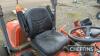 Kubota F3680 Ride on Mower c/w registration documents and paperwork in office Reg. No. LK08 GUD Ser. No. 30056 - 16