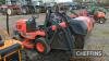 Kubota G23 Diesel Ride on Lawnmower c/w high tip grass box & mulching deck - 6