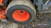 Kubota G23 Diesel Ride on Lawnmower c/w high tip grass box & mulching deck - 11