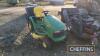 John Deere LTR 180 Ride on Mower c/w collector