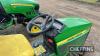 John Deere 455 Diesel HST 54in Cut c/w collection mower, power steering Hours: approx 720 Ser. No. CH3029DO8755 - 13