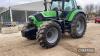 2014 Deutz 6210 Tractor c/w 50kph, 200hp, 620/70x42 tyres Hours: approx 4925 Reg. No. KX14 DZY - 5