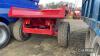 Dump Trailer c/w single axle, super single tyres, hydraulic trailer brakes - 5