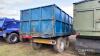 Dropside 12ton Trailer c/w grain chute - 6