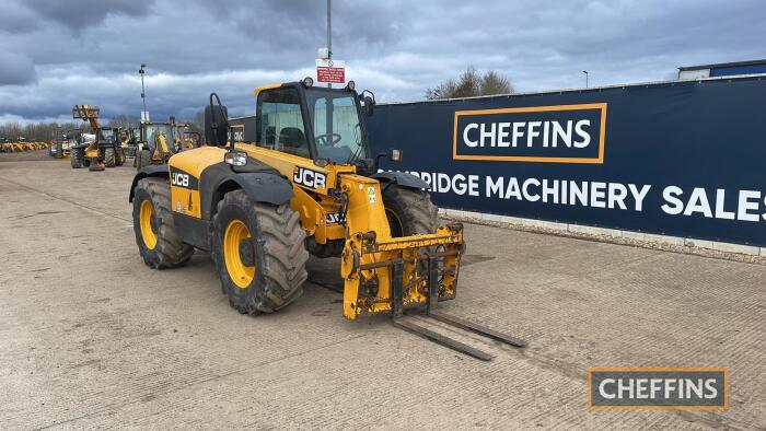 JCB 526-56 Agri Telehandler Reg. No. WK10 CXA Ser. No. JCB5ASPGA01448102