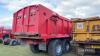 2010 Larrington 18ton Twin Axle Grain Trailer c/w sprung drawbar, air brakes, 560/60/R22.5 floatation tyres, hydraulic tail door, silage doors DIRECT FROM LOCAL FARM - 10