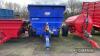 JPM 20ton Dump Trailer c/w hydraulic rear door & sprung drawbar