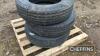 3no. 245-70-19.5 Tyres 
<br/>UNRESERVED LOT - 4