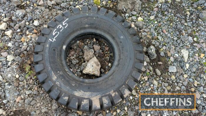 1no. 500x8 Tyre 
<br/>UNRESERVED LOT