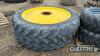 Pr. of John Deere 340x48 Rowcrop Wheels