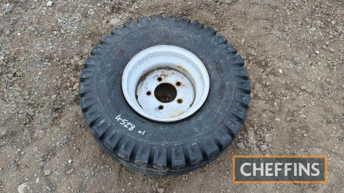 1no. 10.0-80-12 Tyre 5 Stud Wheel & Tyre UNRESERVED LOT