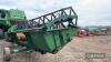 John Deere 2058 Hillmaster Combine c/w 818 header, chopper, lateral tilt P Reg - 31