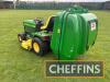 John Deere 455 Diesel HST 54in Cut c/w collection mower, power steering Hours: approx 720 Ser. No. CH3029DO8755 - 16