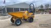 2013 Thwaites 3ton Swivel Skip Dumper Reg. No. GN13 EEU Ser. No. 216010674 Hours: approx 3500 - 6