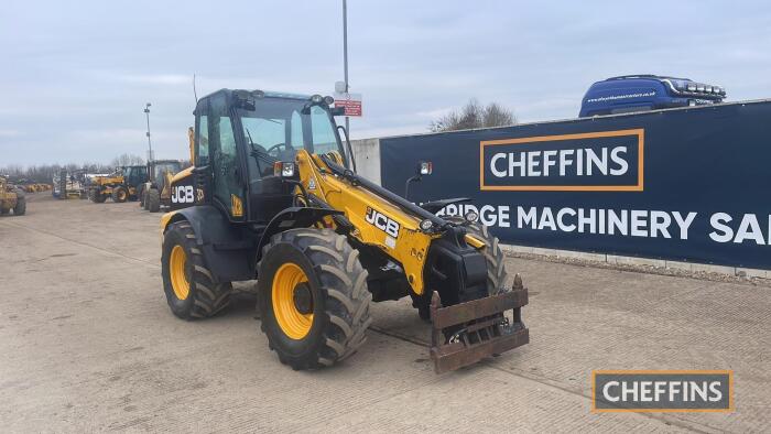 2010 JCB TM310S Wheeled Loader c/w 40k, boom suspension, air con, pin & cone Direct from company Reg. No. CU10 EZS Ser. No. JCB310TSC01315805