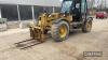 Cat TH62 Telehandler c/w pallet forks Hours: approx 5550 Reg. No. S199 NNV Ser. No. 4TM02061 - 4