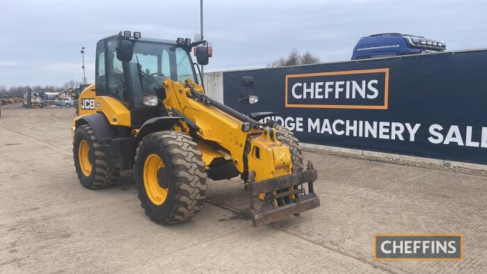 2019 JCB TM320S Wheeled Loader c/w 40k, declaration and manual in office 1 owner date of registration 01/10/2019 Reg. No. DN69 SXC Ser. No. JCB320TSKK2763962