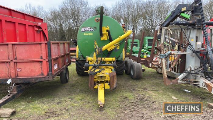 Ruscon 2050 Gallon Slurry Tanker 
<br/>c/w rain gun 
<br/>used for dust surpression