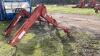 Kuhn Hydraulic Telescopic Crane Fertiliser Spreader Linkage - 4