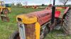 MASSEY FERGUSON 65 MK.II 4cylinder diesel 2wd TRACTOR Part restored and requires finishing - 20