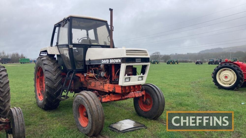1984 David Brown 1690 6cyl. Tractor Reg. No. A279 TTL Preston