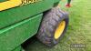 2010 John Deere 644 fixed chamber round baler Bale count: 8000 - 7