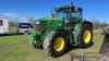 2014 JOHN DEERE 6210R AutoPowr 50kph TRACTOR Reg. No. AK14 WKY Serial No. 1L06210RCER804683 Hours: 9,804 FDR: 15/07/2014 - 3