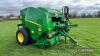 2017 John Deere F441R fixed chamber baler Serial No. 1CCF441NTHR180330