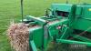 1986 John Deere 456A conventional baler Serial No. 160633 - 7