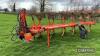 2013 Kuhn MM153 6furrow plough Serial No. D0123 - 4