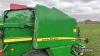 2010 John Deere 644 fixed chamber round baler Bale count: 8000 - 13