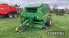 2011 John Deere 644 fixed chamber round baler Bale count: 8700 Serial No. 1CC0644NEBC120146 - 3